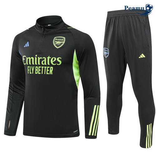 Peamu - Survetement Arsenal noir 2024-2025 prix