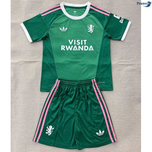 Peamu Maillot foot Aston Villa Enfant Gardien De But Vert 2026-2027