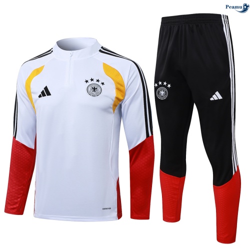 Survetement Allemagne Enfant Blanc 2026-2027 Soldes
