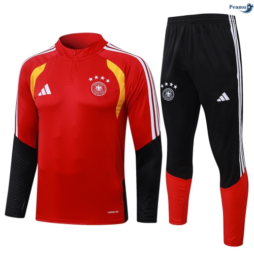 Survetement Allemagne Rouge 2026-2027 Officiel