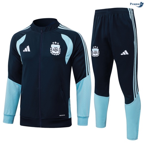 Veste Survetement Argentine Enfant Bleu Marine 2026-2027 Chinois