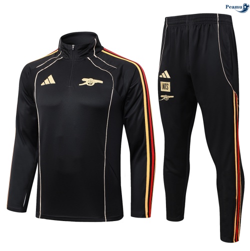 Survetement Arsenal Noir Retro 2026-2027 Chinois