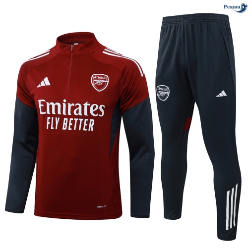 Survetement Arsenal Rouge/Blanc 2026-2027 Original