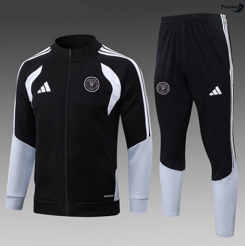 Veste Survetement Inter Miami Noir 2026-2027 Discout