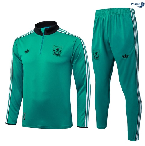 Survetement Liverpool Vert 2026-2027 Discout