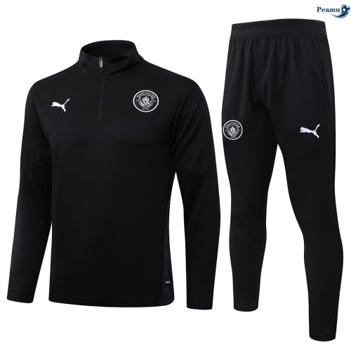 Survetement Manchester City Enfant Noir 2026-2027 Discout