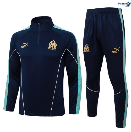 Survetement Marseille Bleu Marine 2026-2027 Soldes