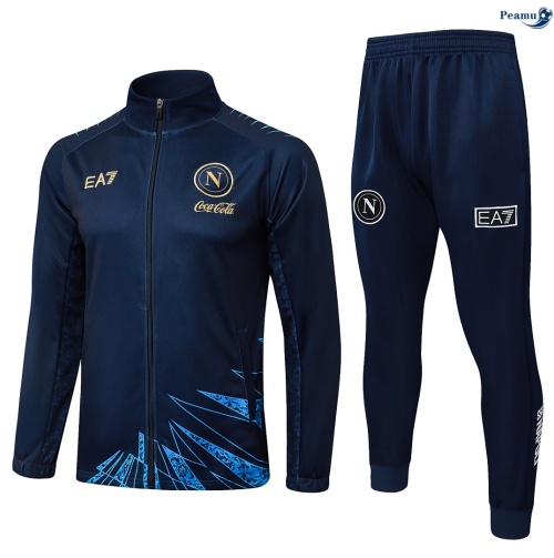Veste Survetement Naples Bleu Marine 2026-2027 Chinois