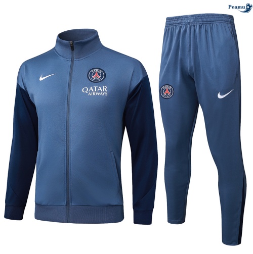 Veste Survetement PSG Gris 2026-2027 Grossiste