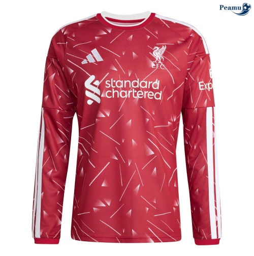 Peamu Maillot foot liverpool Domicile Manche Longue 2026-2027