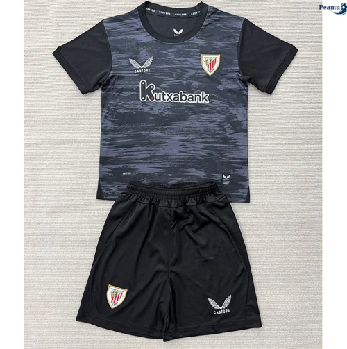 Maillot foot Athletic Bilbao Enfant Gardien De But Noir 2026-2027