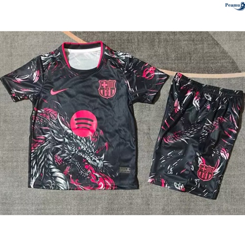 Maillot foot Barcelone Enfant Dragon Rose 2026-2027