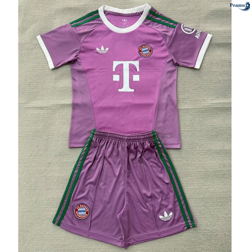 Maillot foot Bayern Munich Enfant Gardien De But Rose 2026-2027