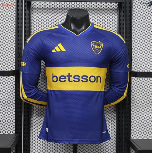 Maillot foot Boca Juniors Player Domicile Manche Longue 2026-2027