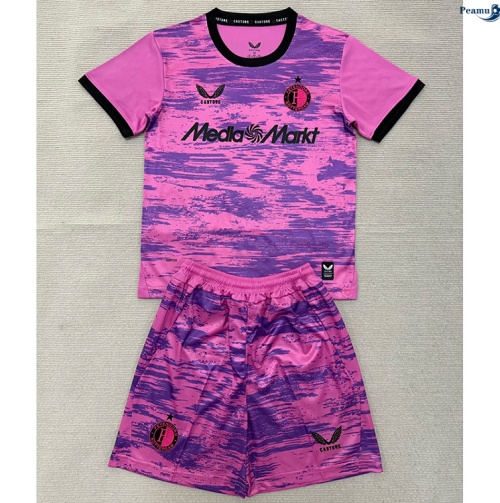 Maillot foot Feyenoord Enfant Rose 2026-2027