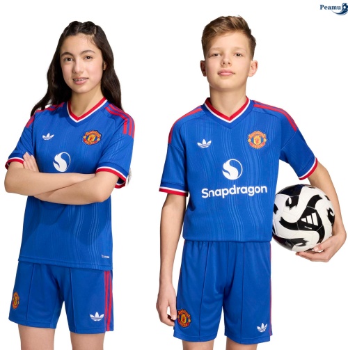 Maillot foot Manchester United Enfant Exterieur 2026-2027