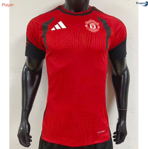 Maillot foot Manchester United Player Training Rouge 2026-2027