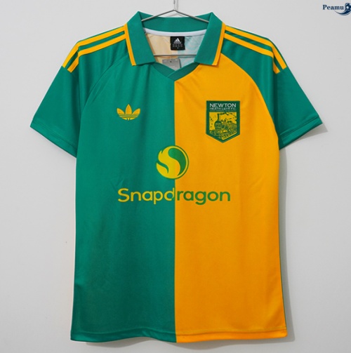 Maillot foot Manchester United 125e anniversaire Vert and Jaune 2026-2027