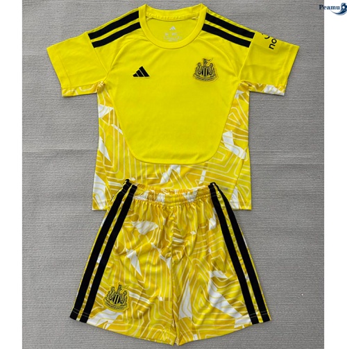 Maillot foot Newcastle United Enfant Gardien De But Jaune 2026-2027