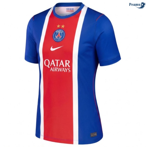 Peamu Maillot foot PSG Femme Domicile 2 Etoiles 2026-2027