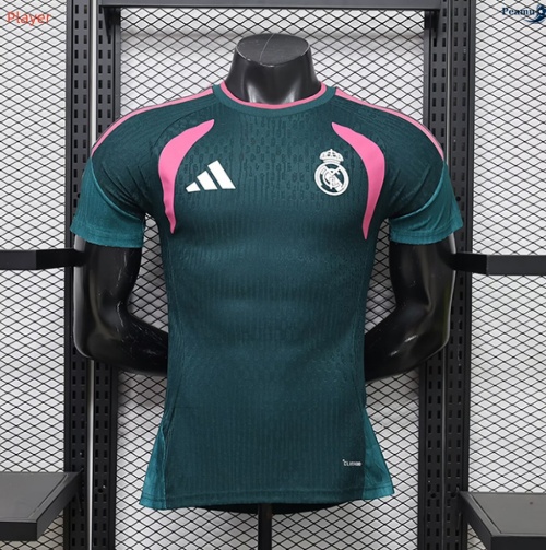 Maillot foot Real Madrid Player Training Vert 2026-2027