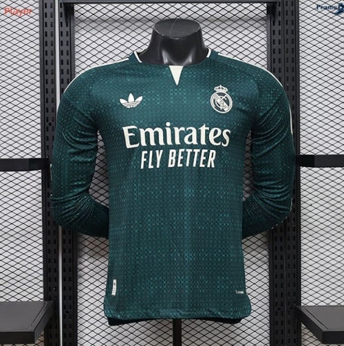 Maillot foot Real Madrid Player Exterieur Manche Longue 2026-2027