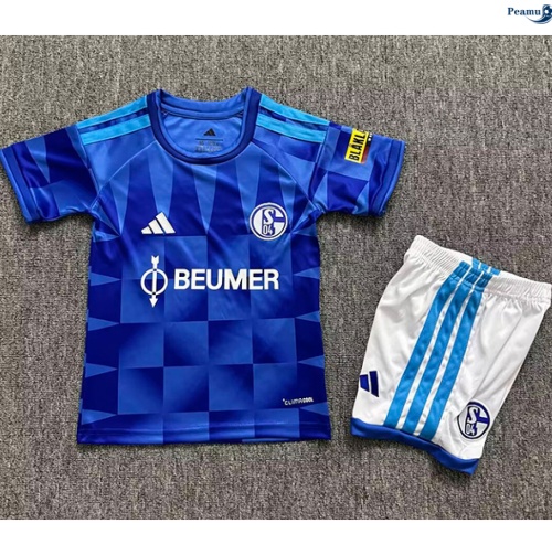 Maillot foot Schalke 04 Enfant Domicile 2026-2027