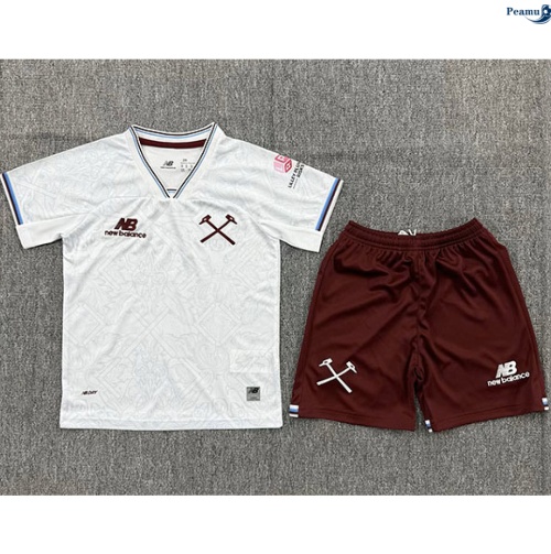 Maillot foot West Ham United Enfant Exterieur 2026-2027