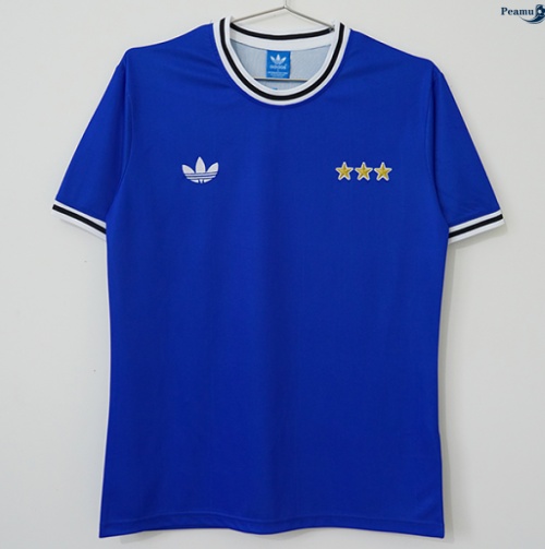 Maillot foot Rétro Juventus Bleu 1970