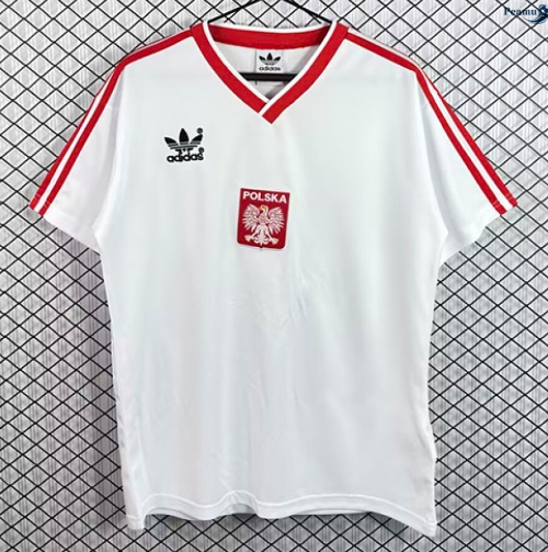 Maillot foot Rétro Pologne Domicile 1986