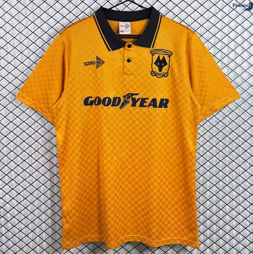 Maillot foot Rétro Wolverhampton Domicile 1990-91