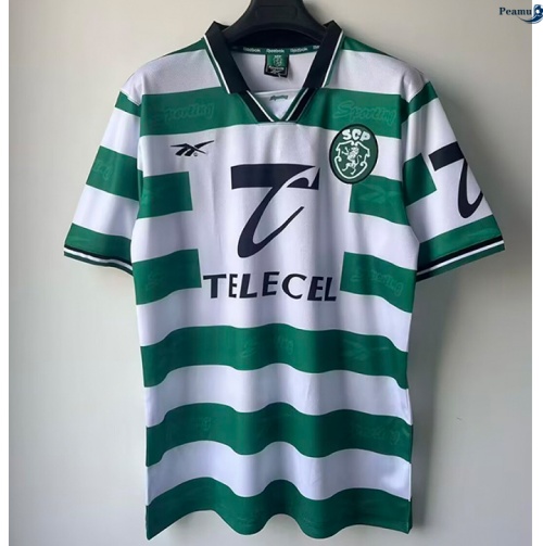 Maillot foot Rétro Sporting CP Domicile 1998-99