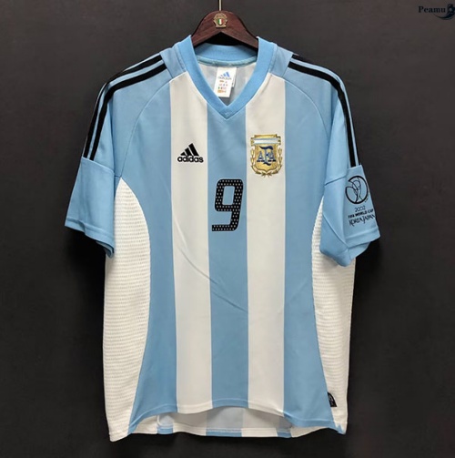 Maillot foot Rétro Argentina Domicile 2002