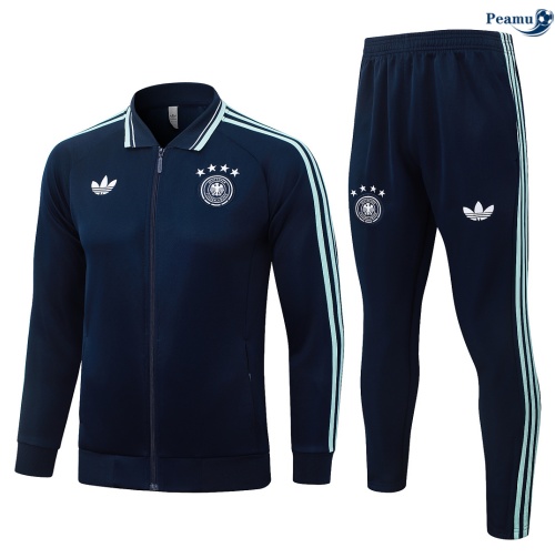 Veste Survetement foot Allemagne Bleu Marine 2026-2027