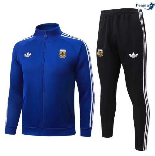 Veste Survetement foot Argentine Blanc 2026-2027
