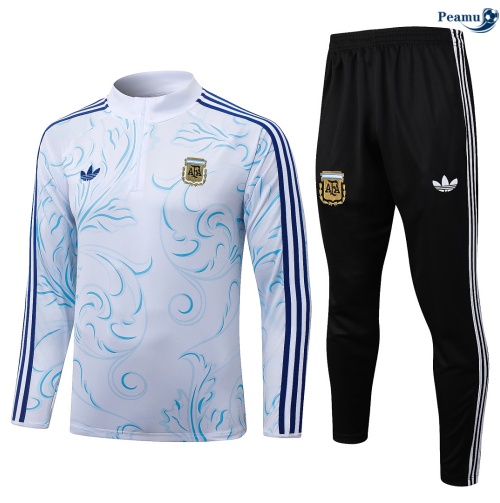Survetement foot Argentine Blanc 2026-2027
