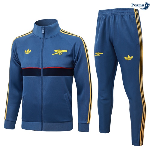 Veste Survetement foot Arsenal Bleu 2026-2027