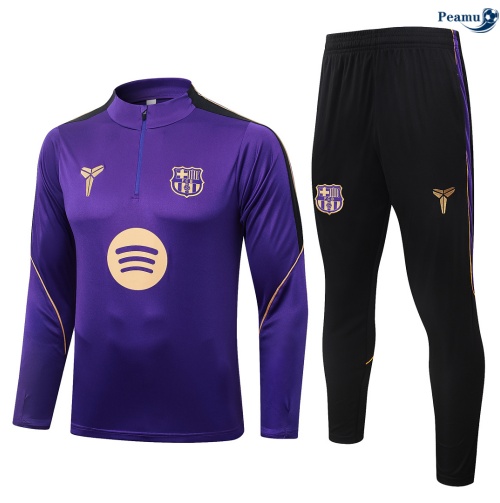 Survetement foot Barcelone Violet 2026-2027