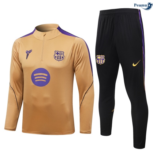Survetement foot Barcelone Jaune 2026-2027