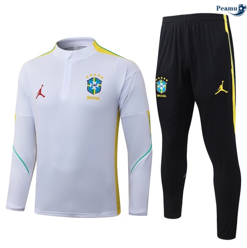 Survetement foot Brésil Blanc 2026-2027