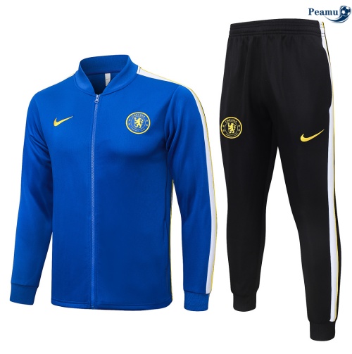 Veste Survetement foot Chelsea Bleu 2026-2027
