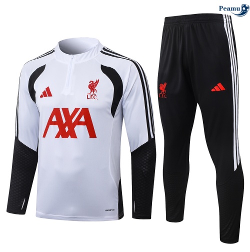 Survetement foot Liverpool Enfant Blanc 2026-2027
