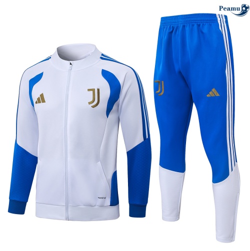 Veste Survetement foot Juventus Blanc 2026-2027