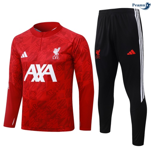 Survetement foot Liverpool Rouge 2026-2027
