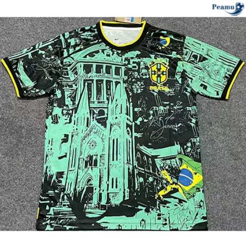 Brésil Maillot Édition spéciale Vert 2024