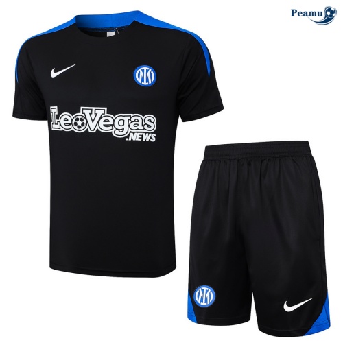 Kit Entrainement Inter Milan + Shorts noir 2024