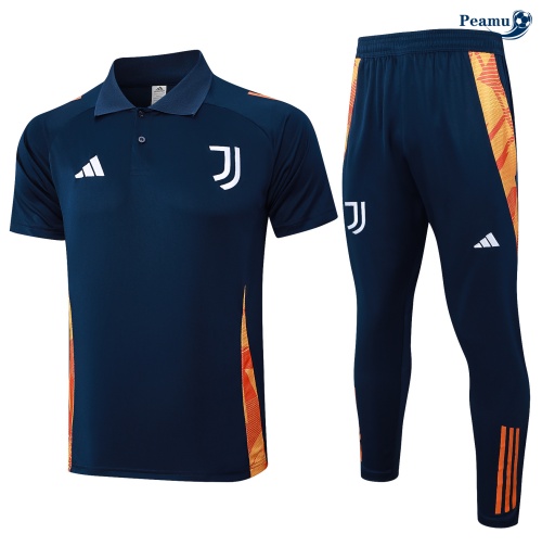 Kit Entrainement Juventus + Shorts Bleu marine 2024