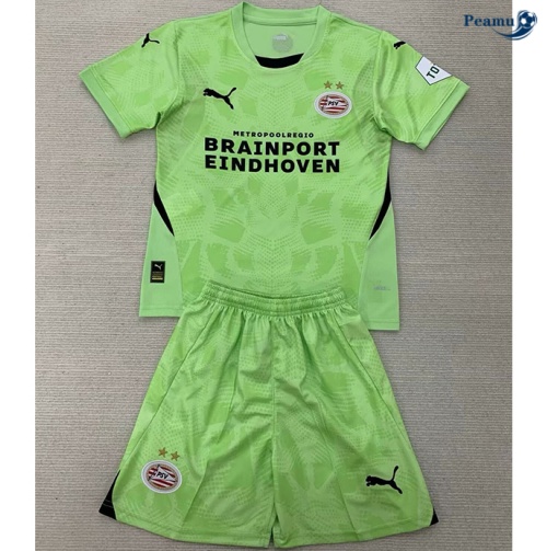 PSV Eindhoven Enfant Gardien de but Vert 2024