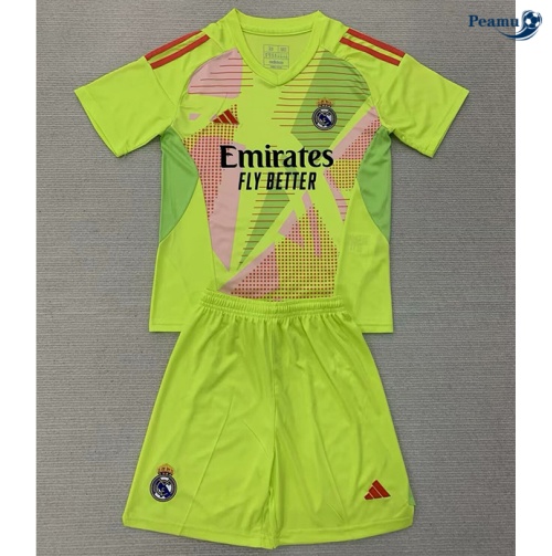 Real Madrid Enfant Gardien de but Vert 2024