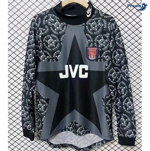 Rétro Arsenal Gardien de but Noir Manche Longue 1994-95